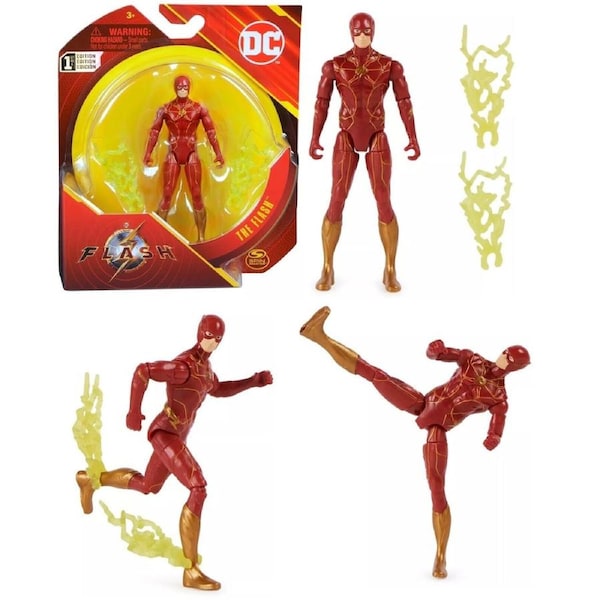 DC Comics-The Flash-The Flash Movie 4 Inch Batman Action Figure
