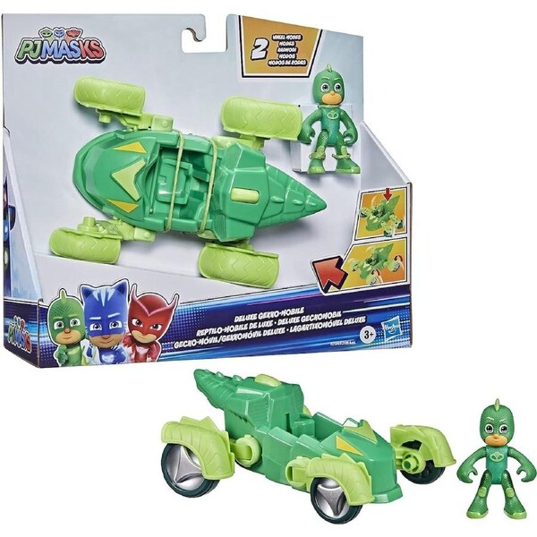 PJ Masks Gekko Deluxe Vehicle New Toy Car Action Figure