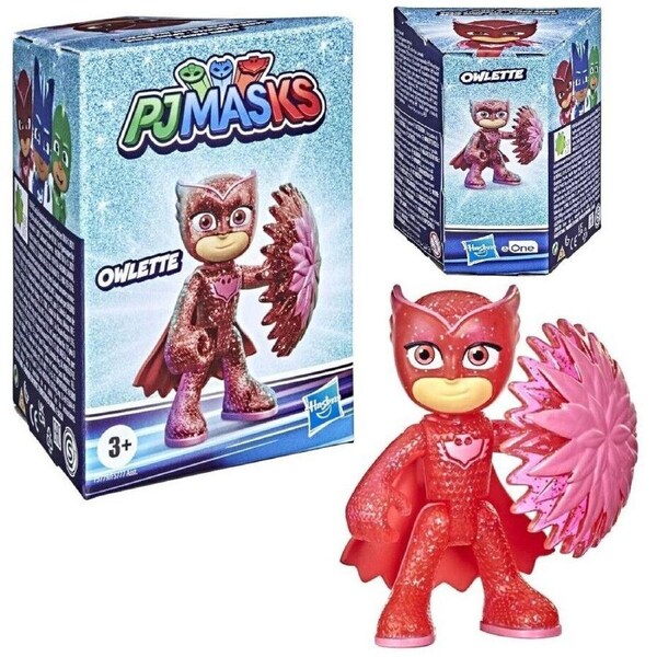PJ Masks Spark Hero-Owlette- Red 3 Inch Figure Sparkle Age 3+ New Toy