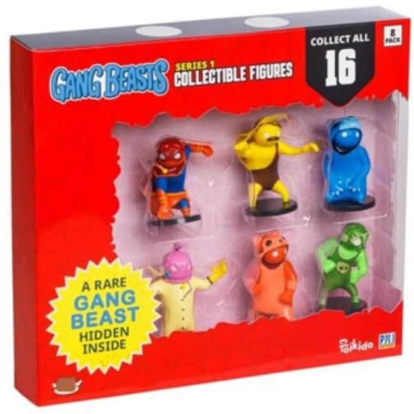 Gang Beasts Pack 2 Collectible 8 Deluxe Figures Ages 6+ New Toy Video Game Play