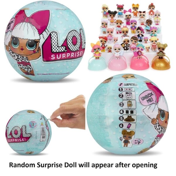 LOL Surprise Series 1 Doll Original Tots - Assorted Ball Ages 5+ New Toy Play