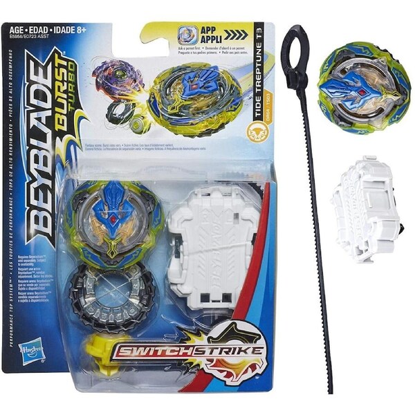 BEYBLADE Burst Turbo Switch Strike Tops Starter Tide Treptune T3 Ages 8+ Toy Fun