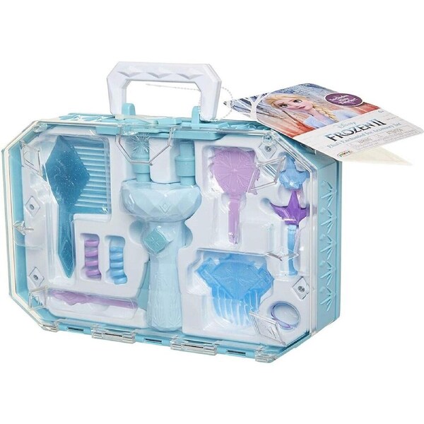 Frozen 2 Elsa Hair Twirler Vanity Accessory Set Twist and Twirl Hair Design Tool