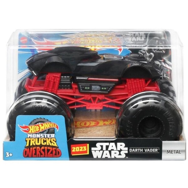 Hot Wheels Metal Monster Darth Vader 1:24 Scale Diecast Car 3+ Toy Race