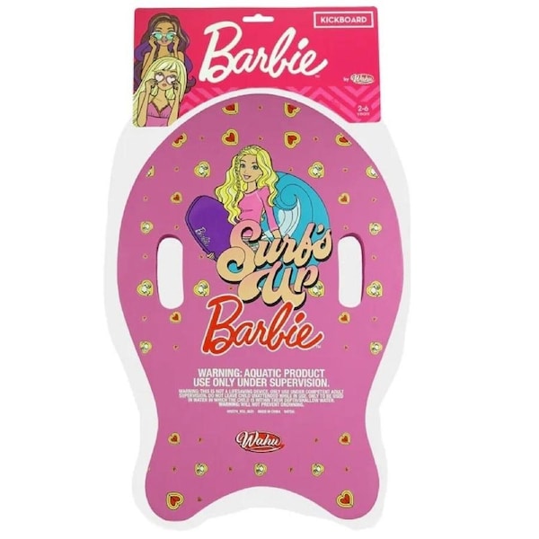 Wahu Barbie Kickboard Water Play Training Swim Swimming Kids Children Girls