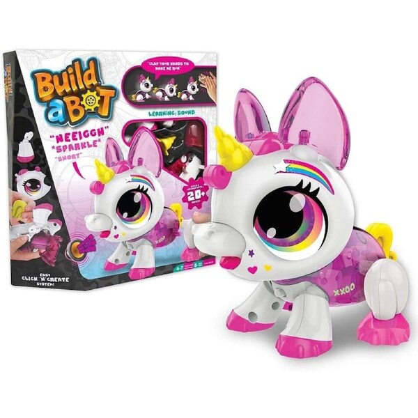 Build a Bot Robotic Pet Neigh Sparkle Unicorn Sounds S.T.E.M. Learning Stickers