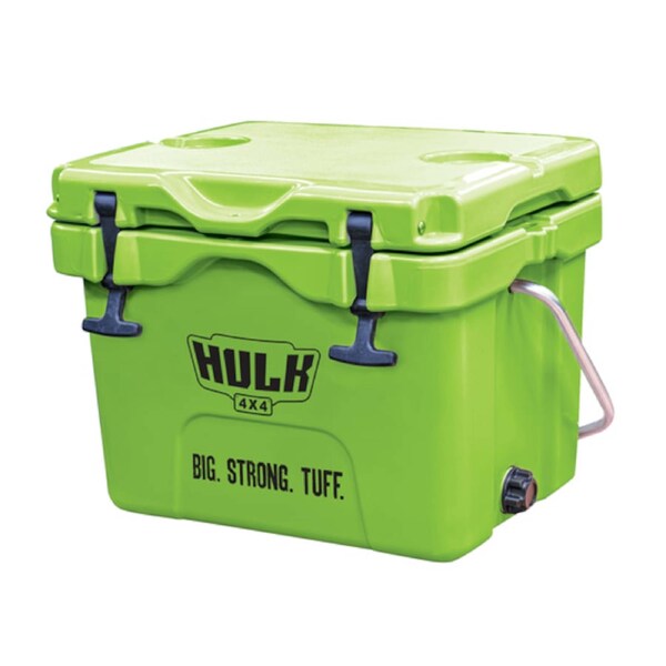 Hulk 4x4 15L Portable Ice Cooler Box With S/Steel Carry Handle