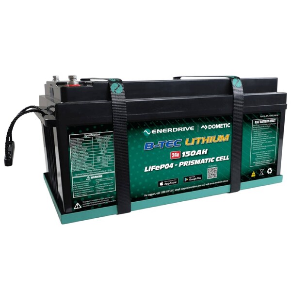 Enerdrive B-TEC 24V 150Ah Lithium Battery