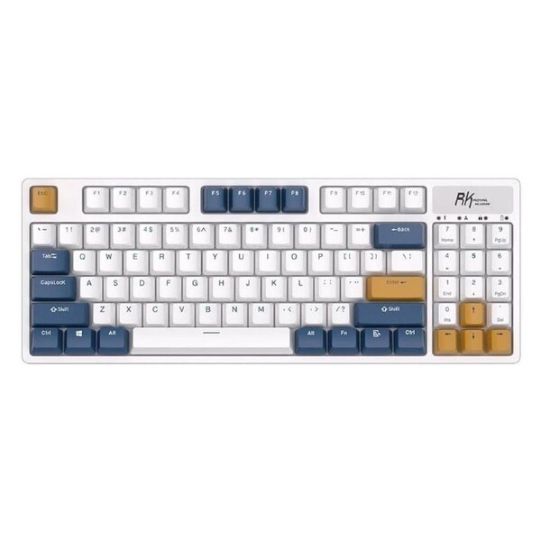 Royal Kludge RK89 Mechanic Keyboard 3 Mode RGB HOT SWAPPABLE (Lemon Switch)