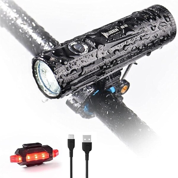 Wuben B2(18650) Black Bike light