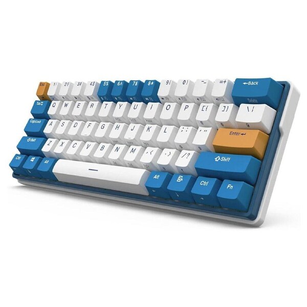 RK Royal Kludge RK61plus 3 Model RGB Hot Swap White Blue Switch