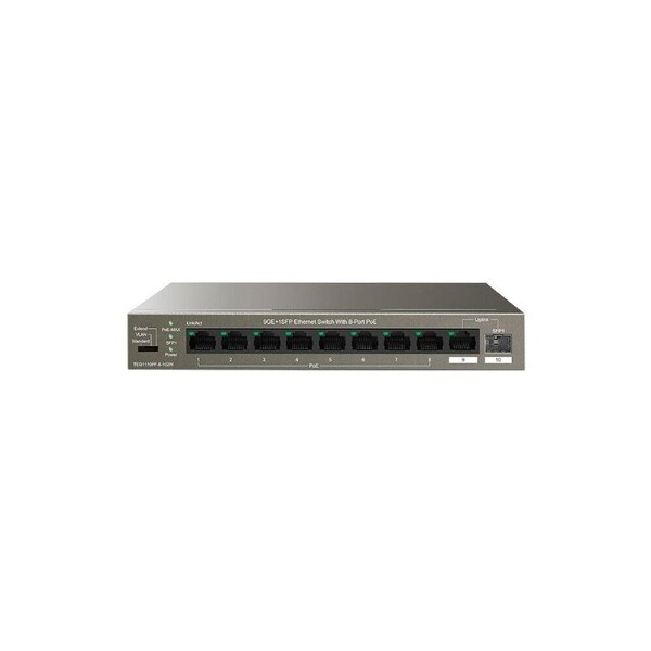 Tenda TEG1110PF-8-102W -Port Gigabit Desktop Switch with 8-Port PoE+