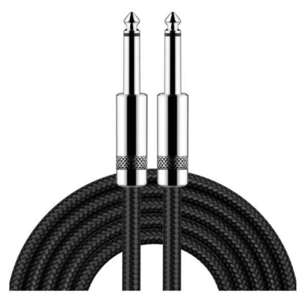 Guitar Cable 20 ft New bee Electric Instrument Cable Bass AMP Cord 1/4 Straight to Straight for Electric Guitar, Bass Guitar, Electric Mandolin, Pro Audio (Straight Angle)