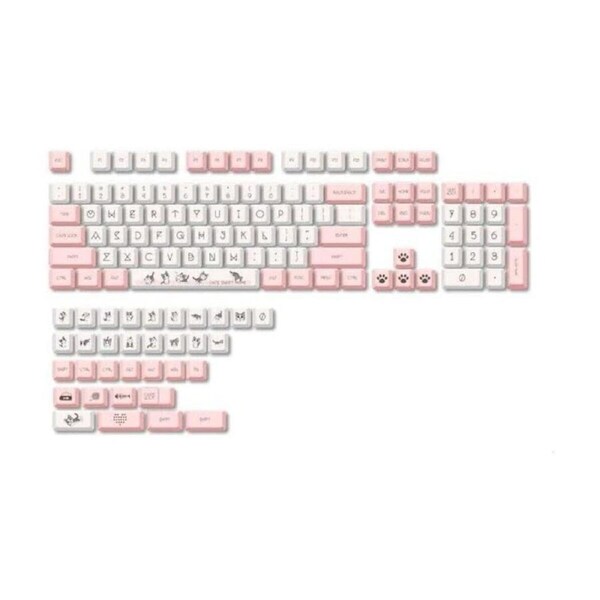 RK Royal Kludge Key Cap Replacement, Compatible with Various Keyboards (XDA-21)