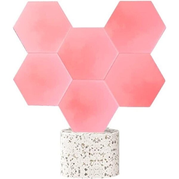 Cololight Hexagon RGB Panel Lights Work with Alexa, App-Controlled USB Lamp