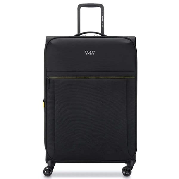 Delsey Brochant 3 - 78 cm 4-Wheel Expandable Suitcase - Deep Black