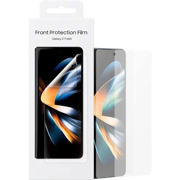 [2 Pack] Front Hydrogel Screen Protector For Z Fold 5 5G Scratch Resistance & Finger Print Support-Z Fold 5 5G