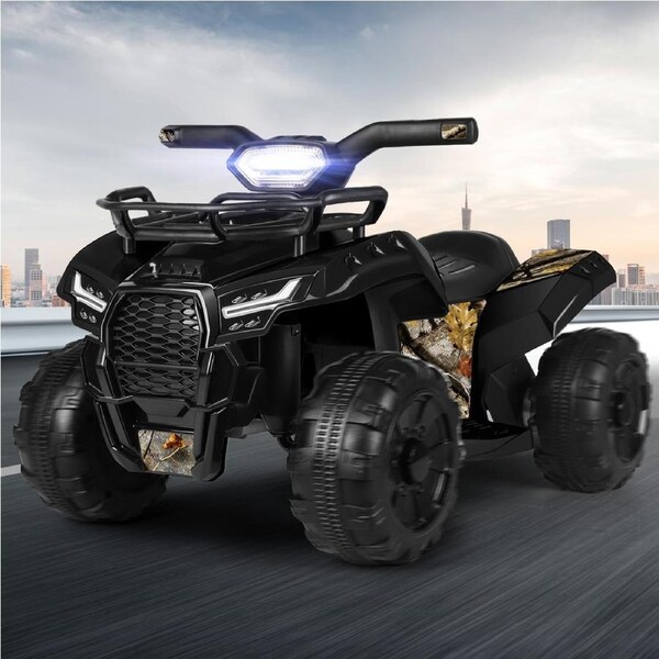 ALFORDSON Kids Ride On Car Electric ATV Black