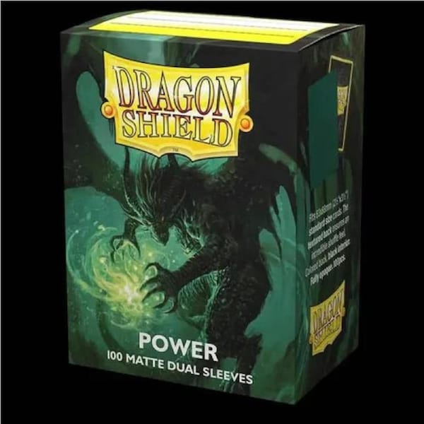 Dragon Shield - Standard Dual Matte Power Sleeves 100 pack