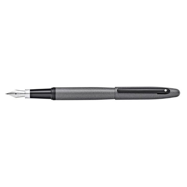 Sheaffer VFM Fountain Pen Writing Stationery Medium Nib Gun Metal Grey/Black