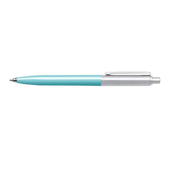 Sheaffer Sentinel Ball Point Pen Office/Writing Stationery Turquoise/Chrome