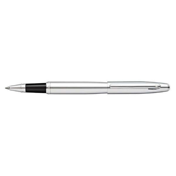 Sheaffer Vfm Roller Ball Pen Gel Ink Writing/Signing Office Stationery Chrome