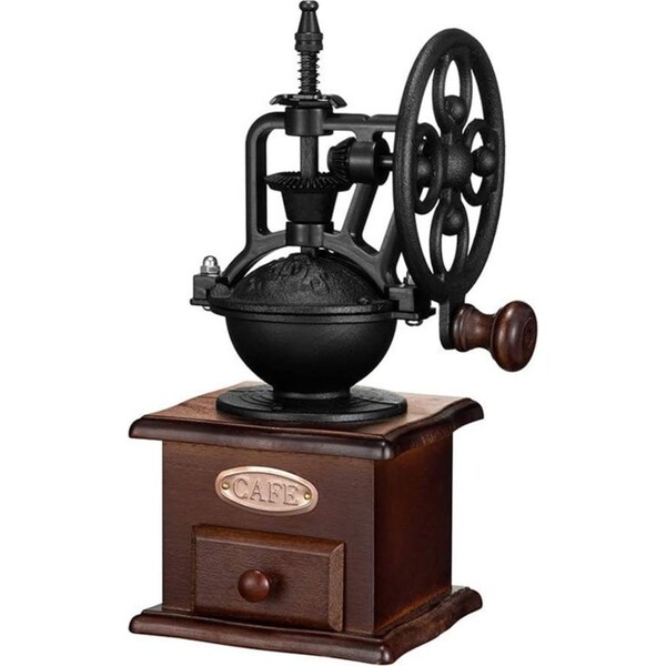 Catzon Vintage Hand Crank Coffee Bean Grinder for Decoration & Gift