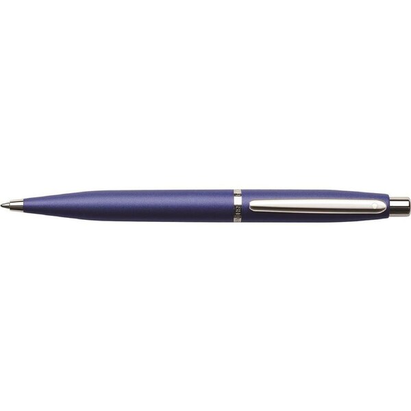 Sheaffer VFM Ball Point Pen/Ballpoint Office Writing/Signing Neon Blue/Nickel