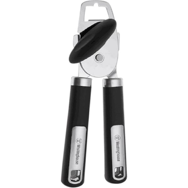 Westinghouse Soft Grip Tin Can Opener Stainless Steel Kitchen Tool/Gadget
