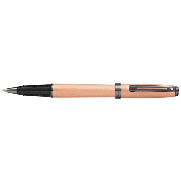 Sheaffer Prelude Roller Ball Gel Pen Office Writing Brushed Copper Gunmetal