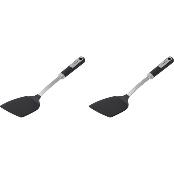 2PK Westinghouse Nylon Cooking Turner Soft Grip Stainless Steel Kitchen Gadget