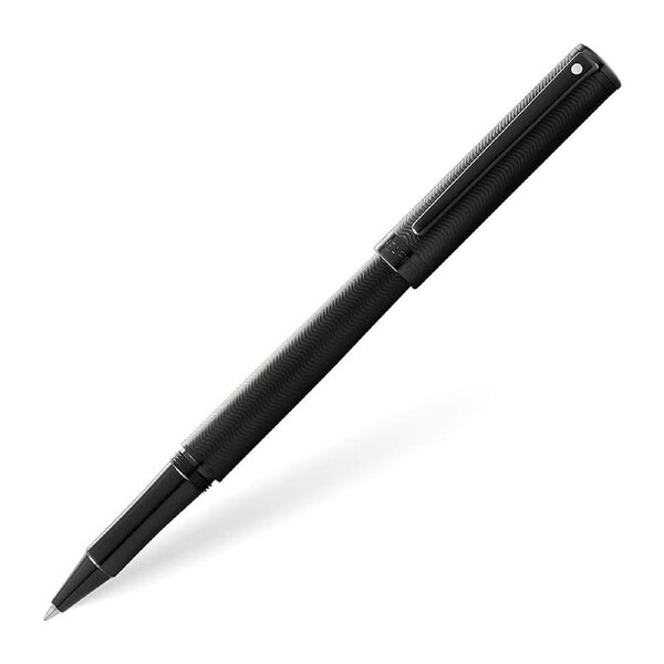 Sheaffer Intensity Engraved Trim Roller Ball Pen Office Writing Matte Black