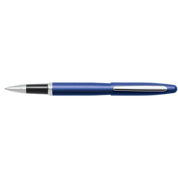 Sheaffer VFM Roller Ball Pen Writing Stationery Medium Nib Neon Blue/Nickel
