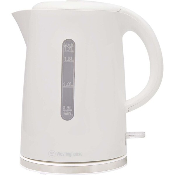 Westinghouse Boiling Water Electric Tea/Coffee Benchtop Kettle 1.7L White