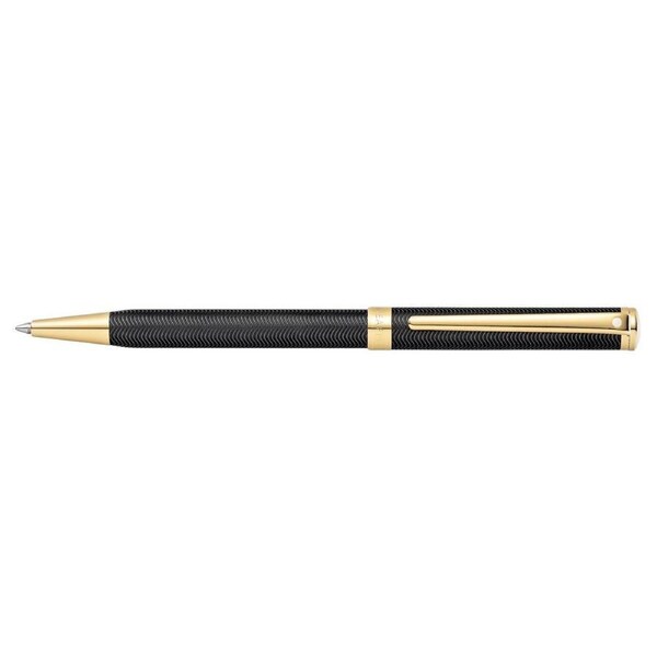 Sheaffer Intensity Engraved Ball Point Pen Office Stationery Matt Black/Gold