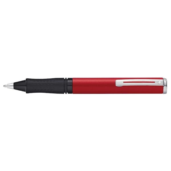 Sheaffer Award Trim Ball Point Pen Office/School Stationery Matt Red/Chrome