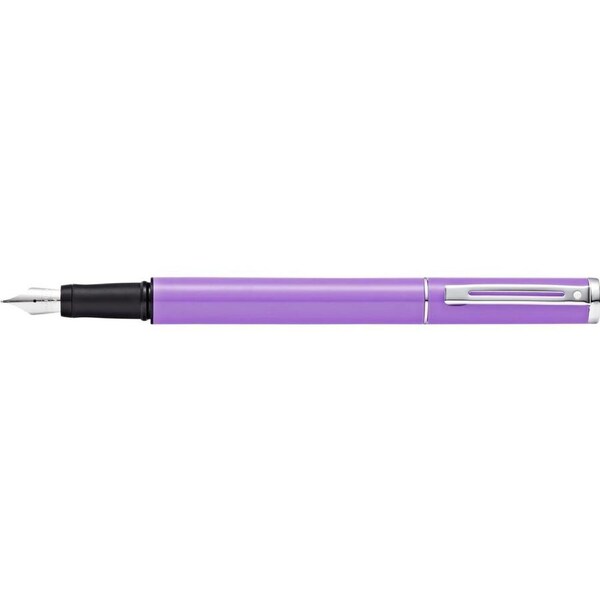 Sheaffer Pop Medium Fountain Pen Office stationery w/ Plastic Barrel Purple