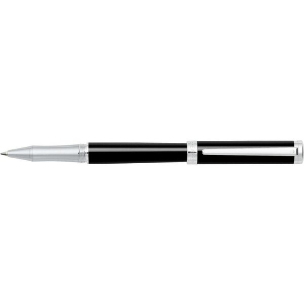 Sheaffer Intensity Roller Ball Pen Chrome Plated Trim stationery Writing Onyx