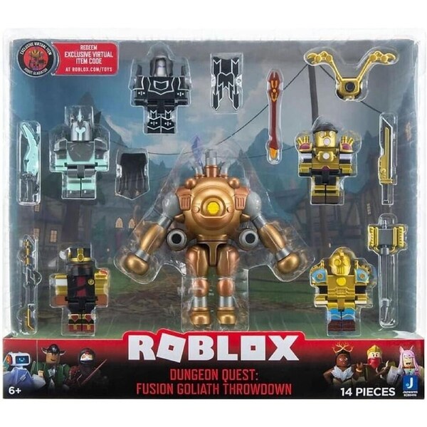 Roblox Environmental Pack Dungeon Ques Fusion Goliath Throwdown Figures Play