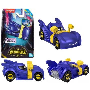 Fisher-Price DC Batwheels – Batmobile Blindée Bam – Échelle 1/55 – Métal Et Roues Fonctionnelles