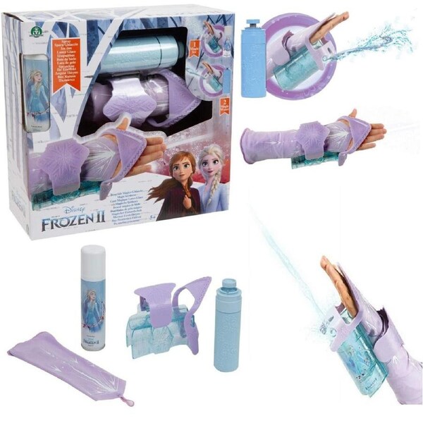 Disney Frozen 2 Magic Ice Sleeve Frost Maker Jewel Detailing Bracelet Movie Elsa
