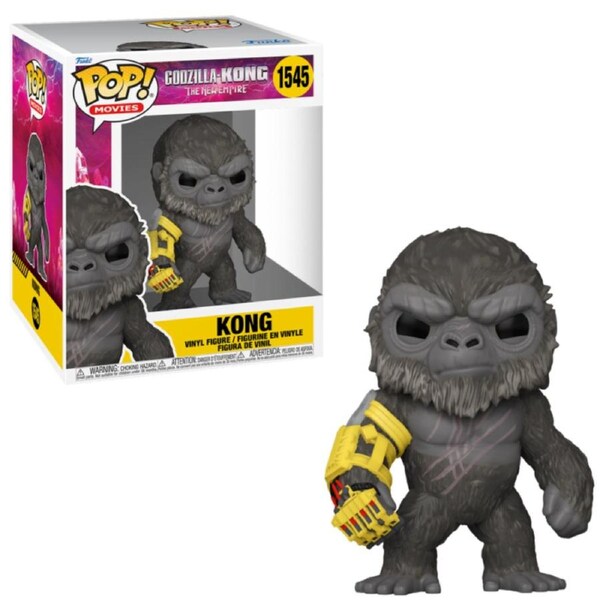 Godzilla vs. Kong 2: The New Empire Kong with Mechanical Arm Super Sized 6 inch Funko POP! Vinyl