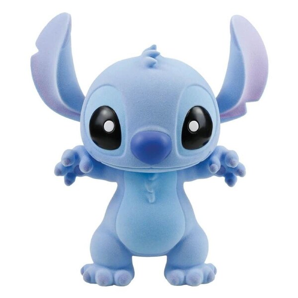 Disney Stitch Flocked Figurine