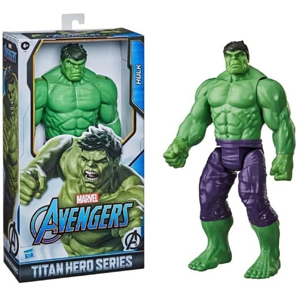 Avengers Marvel Titan Hero Series Blast Gear Deluxe Hulk Action Figure 30cm Toy