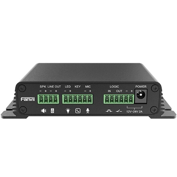 Fanvil PA2s Video Intercom & Paging Gateway, Emergency call button interface