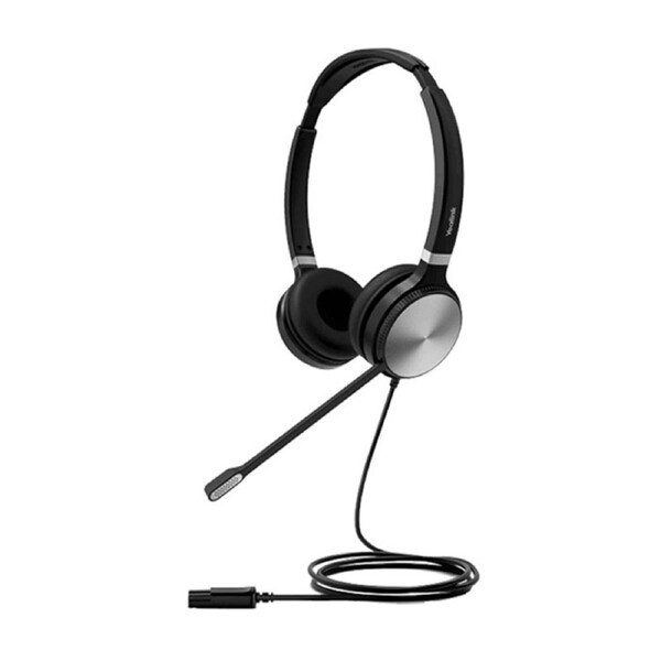 Yealink YHD362 Premium Wideband QD Dual Headset for Yealink IP Phones, QD cord