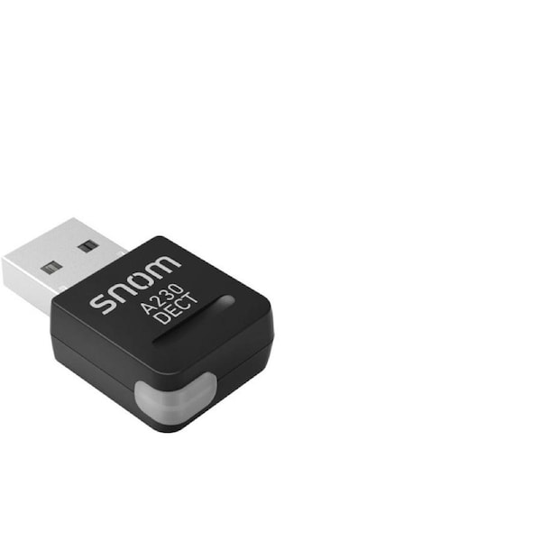SNOM-A230 USB DECT Dongle, Suitable For All Snom D7XX- and D3XX- series Desk