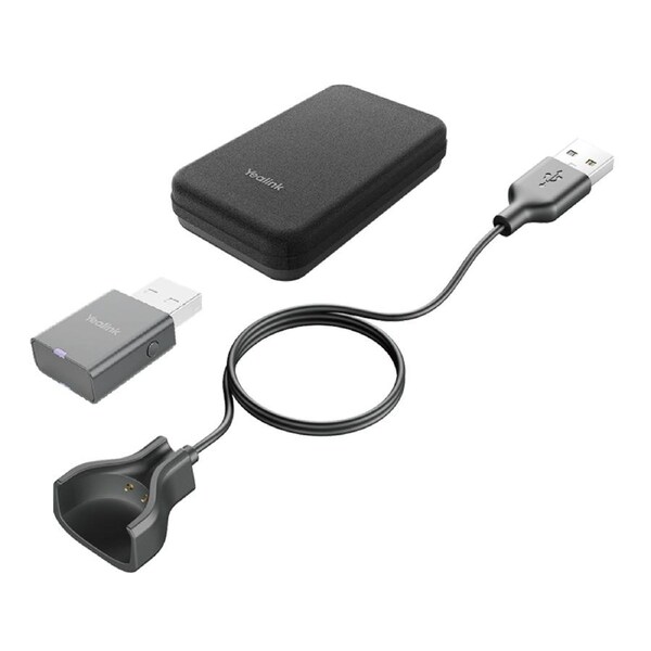 Yealink Portable Accessory Kit for WH63/67, Carry Case, Charging Cable, WDD60 DECT Dongle