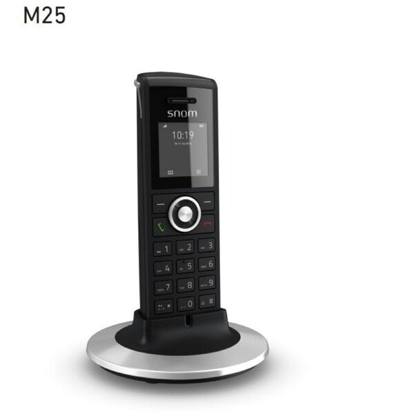 SNOM M25 Office Handset, Colour Screen, 75 Hours Standby Time, 3.5mm Headset