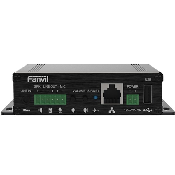 Fanvil PA3 Video Intercom & Paging Gateway 2 SIP Lines 1 Speaker interface